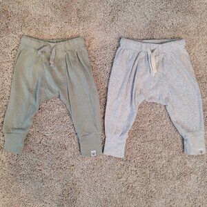 Honest Baby 100% Organic Cotton Joggers- Size 0-3 Months